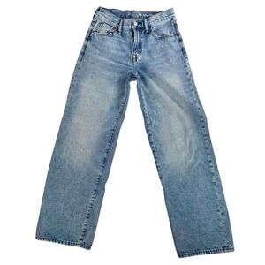 Gap Kids Teen sz 14 90s Loose Light Wash baggy jeans retro